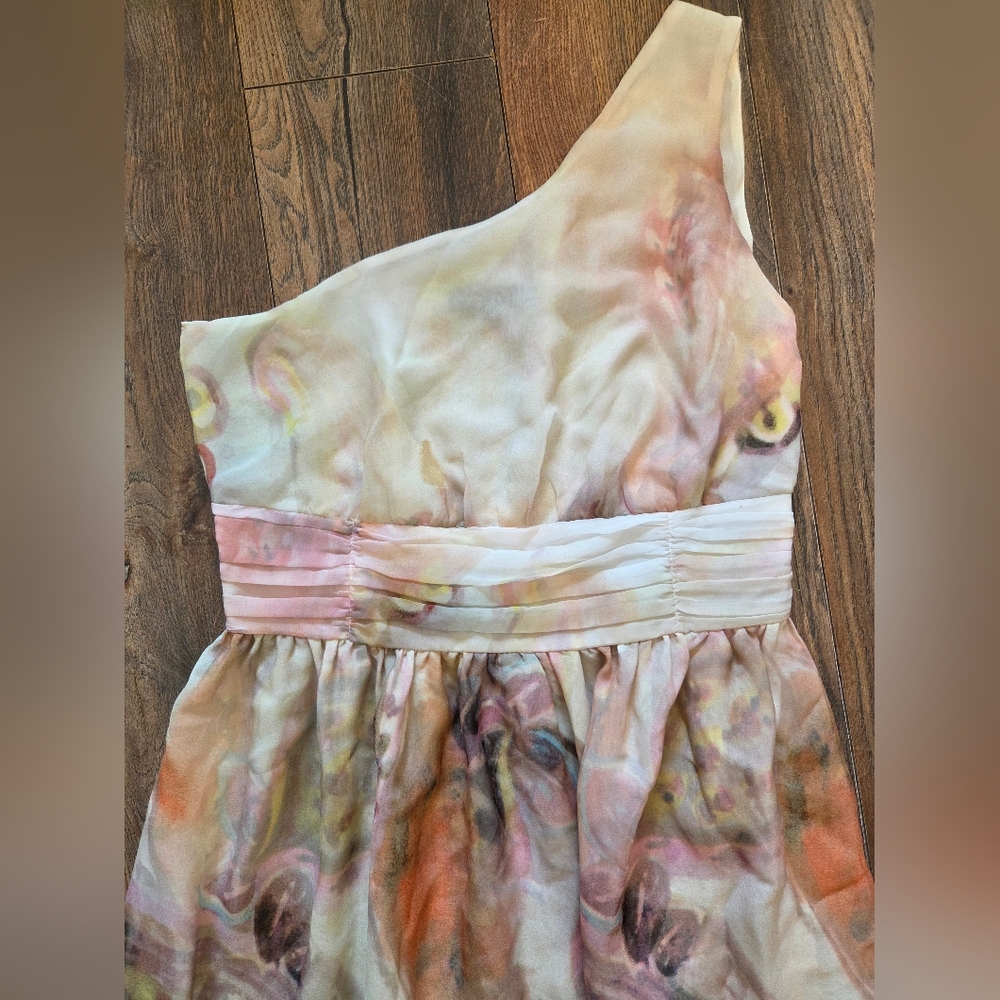 Mario Serrani Paisley One Shoulder Maxi Dress - Picture 2 of 7